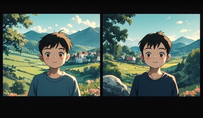 TikTok video display showing different aspect ratios side by side