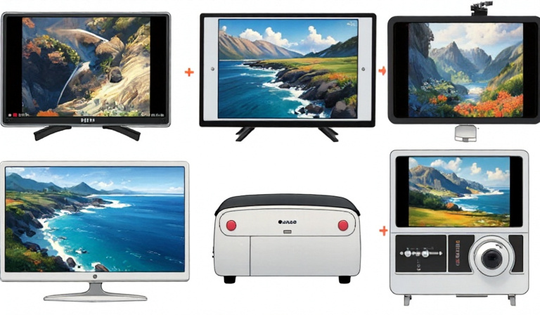 Comparison of video outputs from different generators