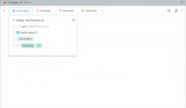 Screenshot of scheduling interface